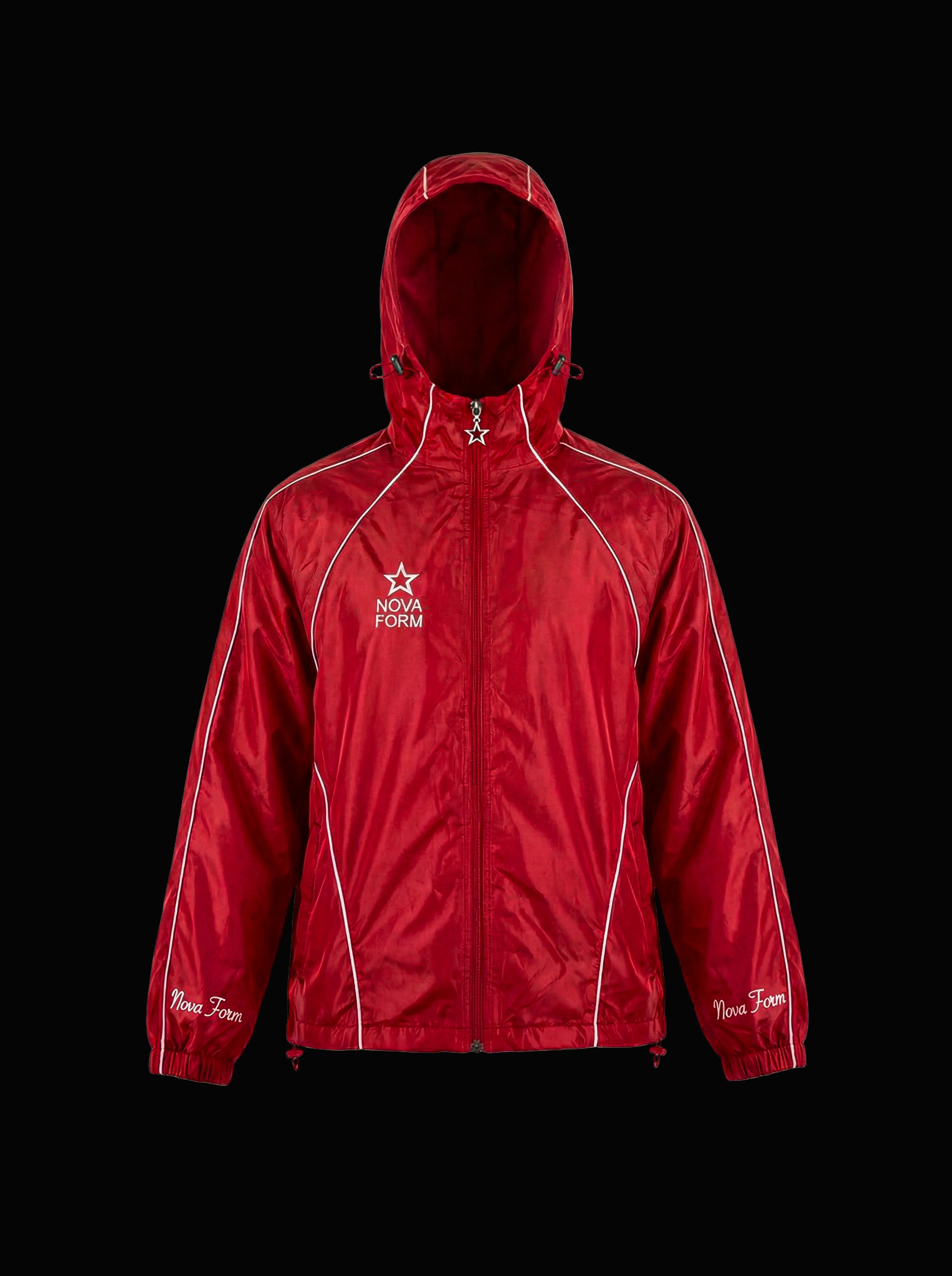 Nova Form Jacket in Red